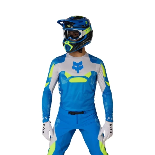 Fox MX-Flexair Tactile póló, kék, M, 1, nordicamoto.ro