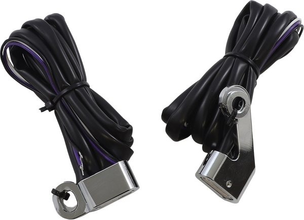 Led Handlebar Marker Lights Chrome, 1, nordicamoto.ro