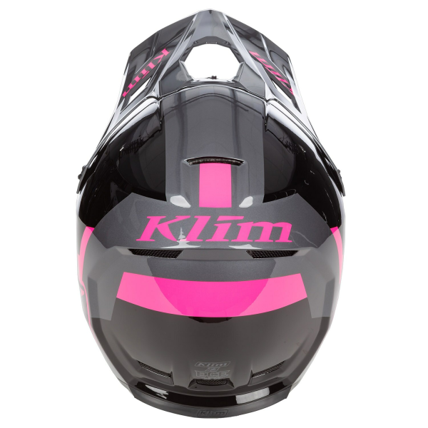 Klim F3 ECE Elevate Black motoros sisak – Knockout Pink, 35, nordicamoto.ro