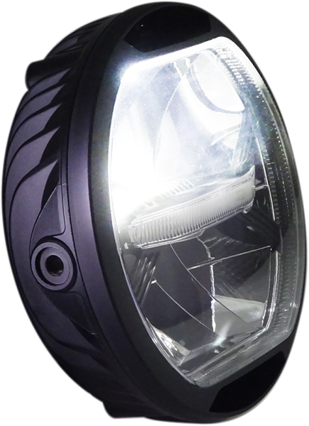 Universal Led Headlight Black, 4, nordicamoto.ro