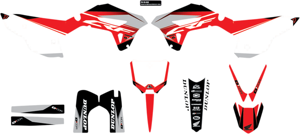 Complete Graphics Kit Red, 1, nordicamoto.ro
