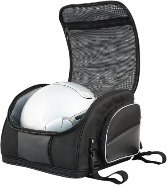 Route 1 Weekender Backrest Rack Bag Black, 1, nordicamoto.ro