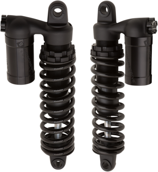970 Series Piggyback Shocks For Indian Black, Gloss, Matte, 1, nordicamoto.ro