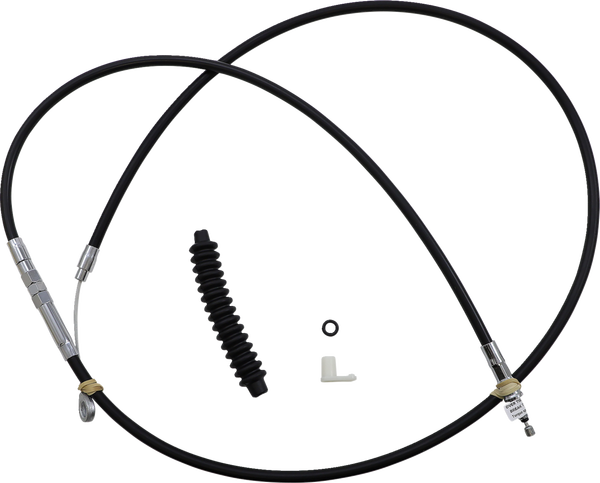 High-efficiency Black Vinyl Clutch Cable Black Standard, 3, nordicamoto.ro