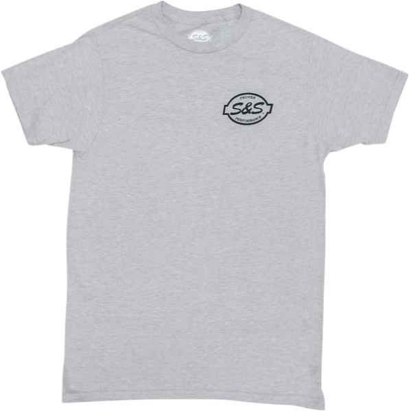 Stroker Power T-shirt Gray 2XL, 2, nordicamoto.ro