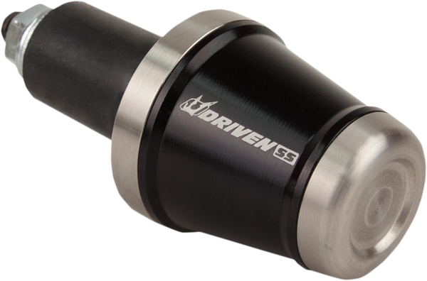Stainless Steel Handlebar End Weight Black, 1, nordicamoto.ro
