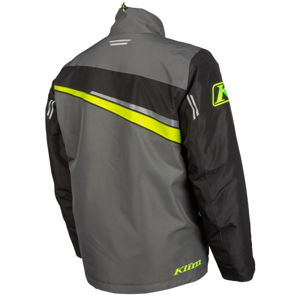 Geaca Snowmobil Klim Kaos Insulated Black - Electric Blue Lemonade, 32, nordicamoto.ro