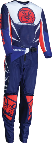 Tricou Copii MOOSE RACING Agroid Purple XS, 4, nordicamoto.ro