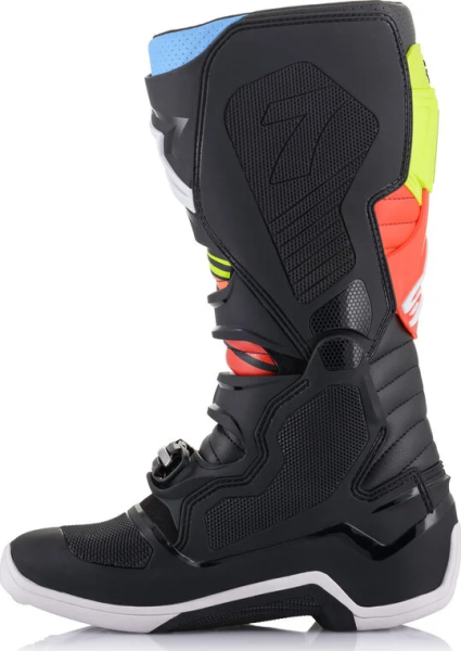 Cizme Alpinestars Tech 7 Black/Red/Yellow 12, 8, nordicamoto.ro
