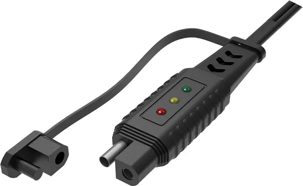 Bt03 akkumulátor-töltésjelző LED-del, fekete, 1, nordicamoto.ro