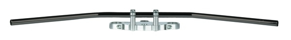 22 Mm (7/8(r)) Steel Handlebar Black, 2, nordicamoto.ro