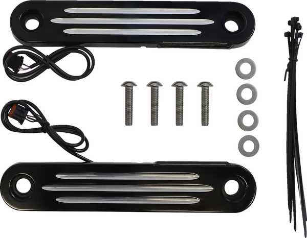 Probeam® Dynamic Strips V2 Front Turn Signals Contrast, 2, nordicamoto.ro