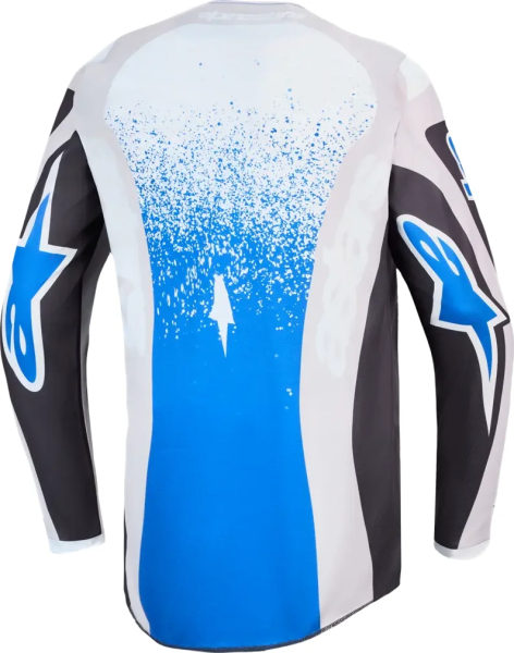 Alpinestars Fluid Drag póló – Kék/Szürke/Fehér, S-es méret, 2, nordicamoto.ro