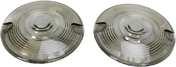 Replacement Turn Signal Lenses For Oem Turn Signals Smoke, 1, nordicamoto.ro