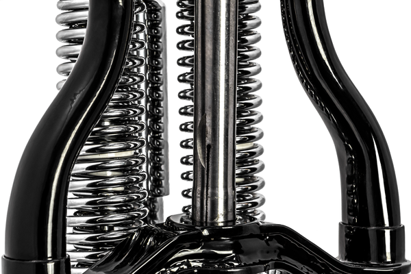 Fork Assembly Black, Chrome, 3, nordicamoto.ro