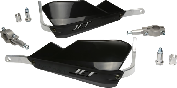 Jet Handguards For Straight Handlebar Black, 1, nordicamoto.ro
