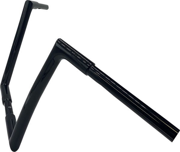 1-1/4(r) Ez Install Flat Top Handlebar Black, 3, nordicamoto.ro