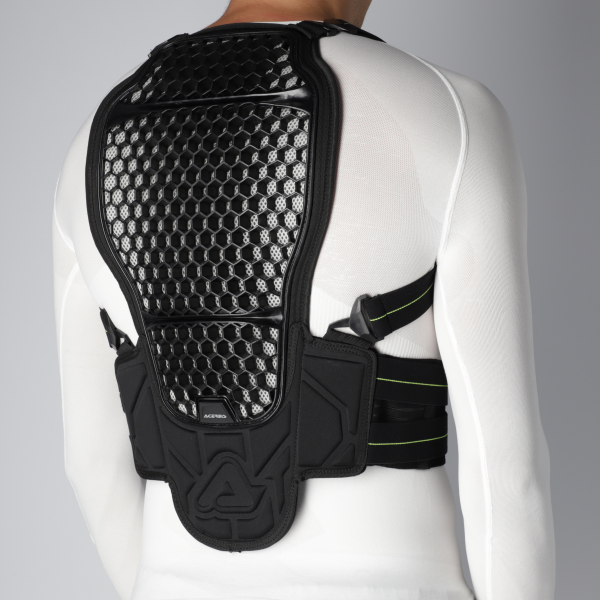 Acerbis Aether hátvédő, fekete/szürke, L/XL, 2, nordicamoto.ro