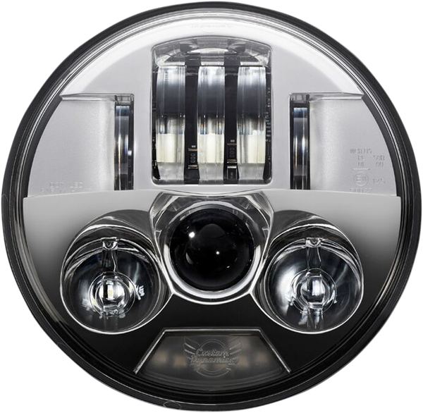 5.75(r) Probeam® Led Headlamp Chrome, 1, nordicamoto.ro