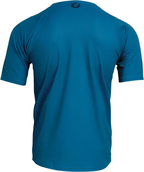 Tricou MTB Thor Assist Caliber Teal L, 2, nordicamoto.ro