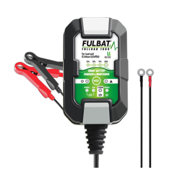 Fulbat 1000 töltő – 6 V/12 V, 1 A, 1, nordicamoto.ro