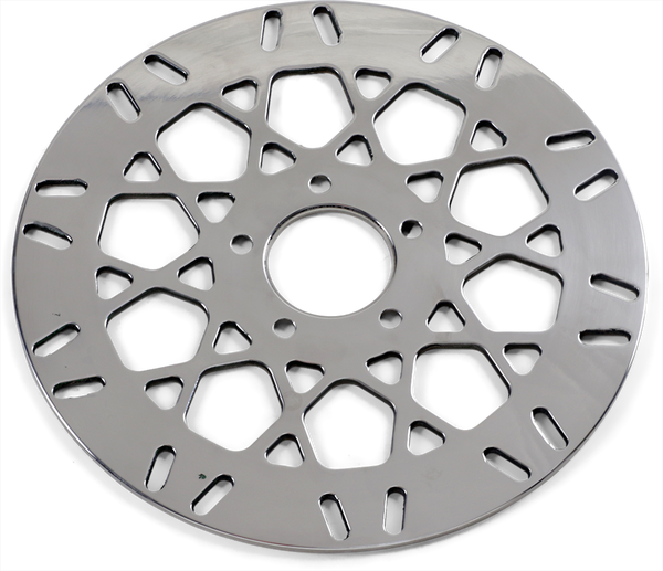 Polished Stainless Steel Brake Rotor Stainless Steel, 2, nordicamoto.ro