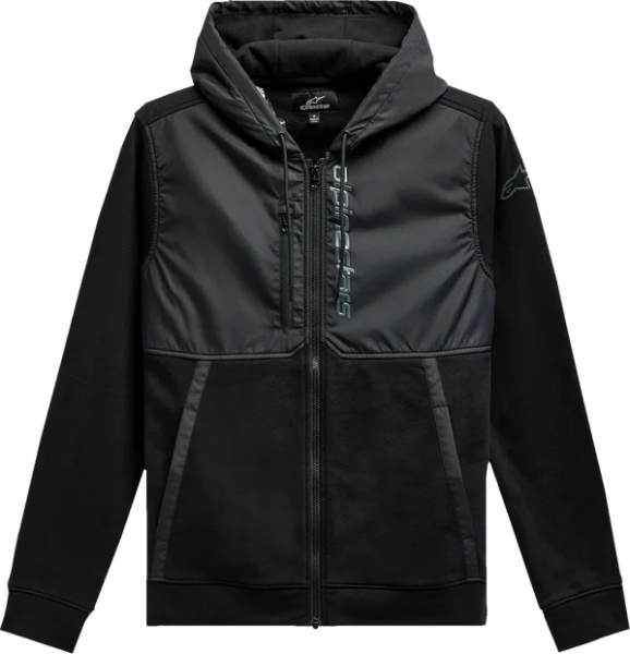 Aligned Zip Hoodie Black S, 1, nordicamoto.ro