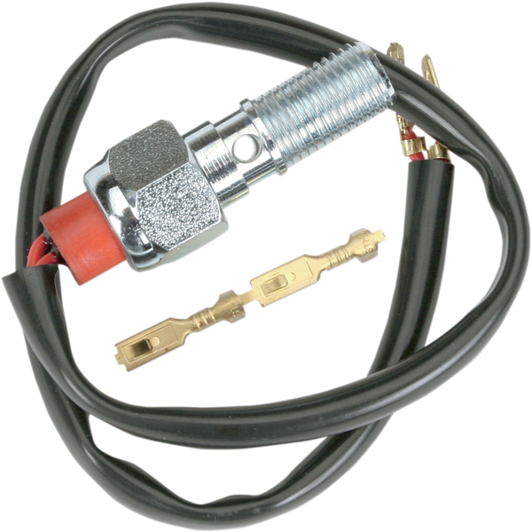 Brake Light Banjo Bolts With Built-in Pressure Switch Chrome, 1, nordicamoto.ro
