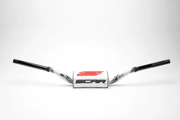 O² Handlebar Anodized, Polished, White, 1, nordicamoto.ro