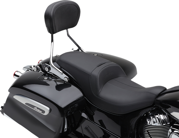 Detachable Backrest Kit Silver, 1, nordicamoto.ro