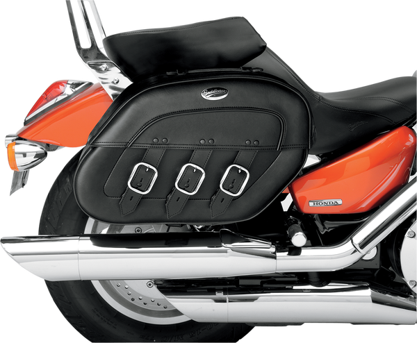 S4 Drifter Rigid-mount Specific-fit Quick-disconnect Saddlebags For Honda Black, 1, nordicamoto.ro