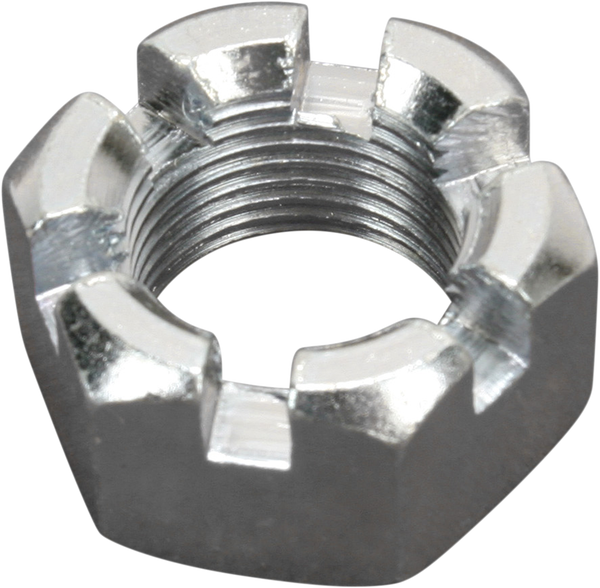 Axle Hub Nut Silver, 1, nordicamoto.ro