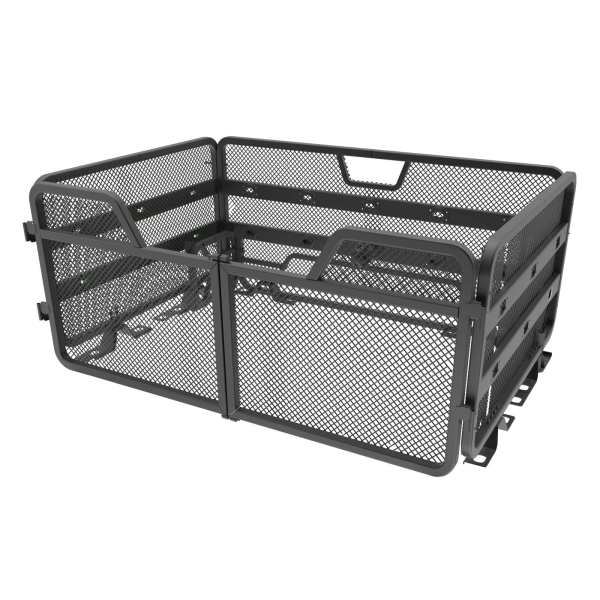 CFMOTO UFORCE 1000 / 1000XL FÉMVÁZAS RAKOMÁNYKONTÉNER-KIBŐVÍTÉS – FEKETE, 2, nordicamoto.ro