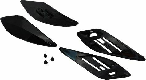 SHOEI XR11 sisak felső szellőző kiegészítő, matt fekete, 2, nordicamoto.ro