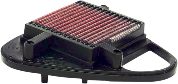High-flow Air Filter Black, Red, 1, nordicamoto.ro