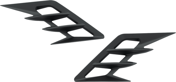 Front Fender Vent Filler Accent Black, Satin, 2, nordicamoto.ro