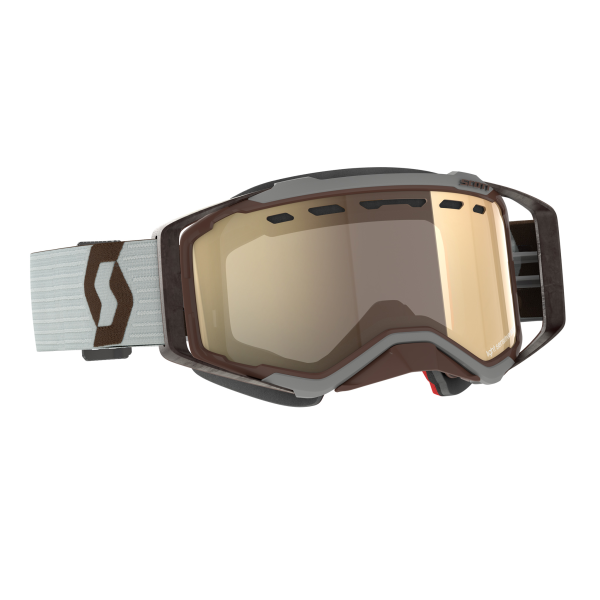 Scott Goggle Prospect Snow Cross LS grey/brown light sensitive bronze ch, 1, nordicamoto.ro