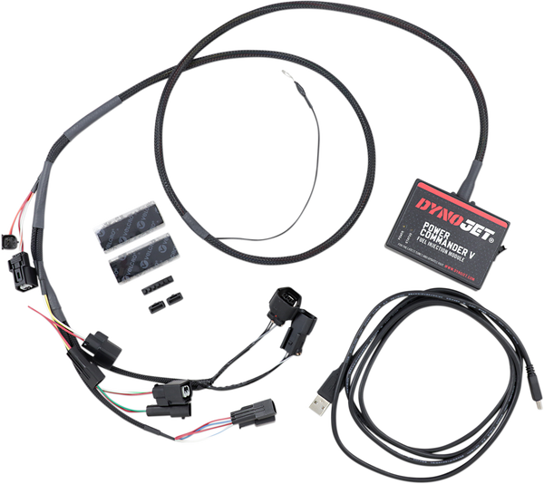 Power Commander V – fekete, piros, 1, nordicamoto.ro