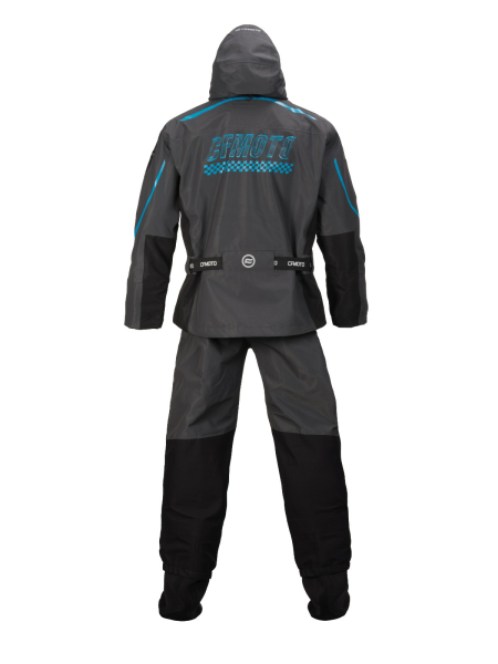 PANTALONI ATV IMPERMEABILI CFMOTO GRI/NEGRU, 7, nordicamoto.ro