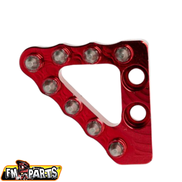 Fm-Parts megnövelt fékpedál-fedél V2 GasGas piros, 3, nordicamoto.ro