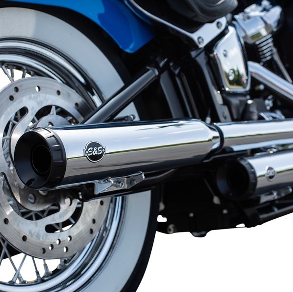 Grand National Race Slip-on Mufflers Black, 1, nordicamoto.ro