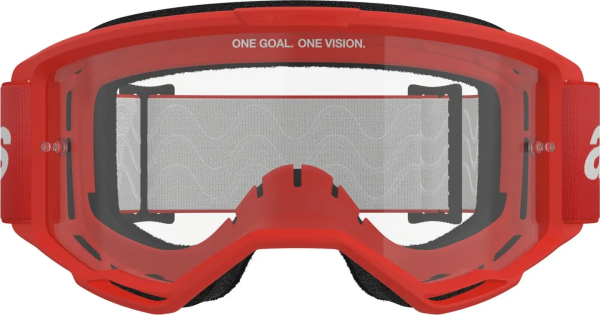 Alpinestars Vision 3 Wordmark piros síszemüveg, 4, nordicamoto.ro