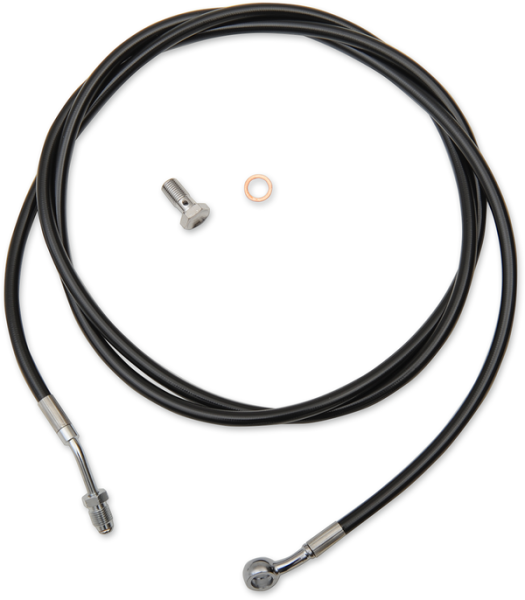 Black Vinyl Clutch Cable  Black, 1, nordicamoto.ro