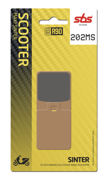 Ms Scooter Maxi Sintered Brake Pads, 1, nordicamoto.ro