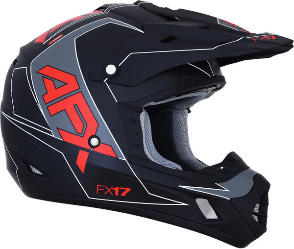 Helmet Fx17 M-red/blk Sm Red S, 4, nordicamoto.ro