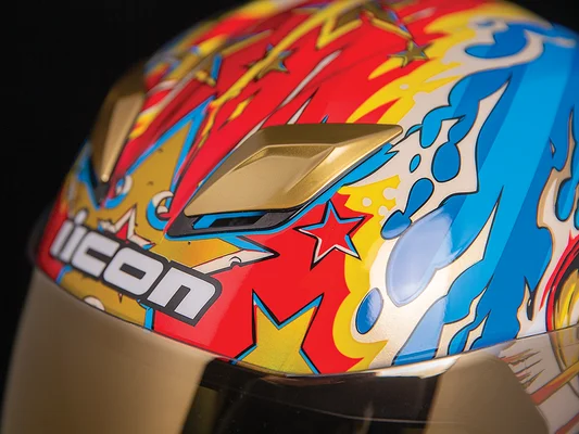 Airflite Freedom Spitter Helmet Gold, Multi XS, 6, nordicamoto.ro