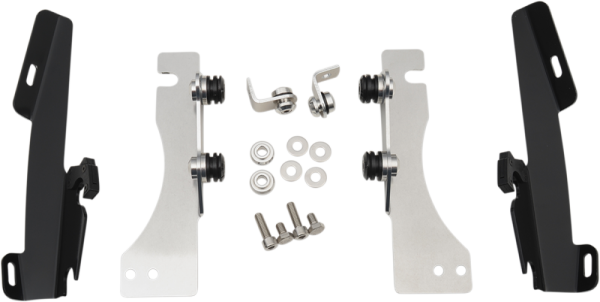 Fats/slim Windshield Trigger-lock Complete Mount Kit Black, 1, nordicamoto.ro