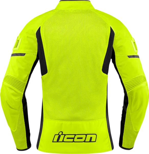 Geaca Textil Dama Icon Contra2™ Black/Fluorescent Yellow XS, 3, nordicamoto.ro