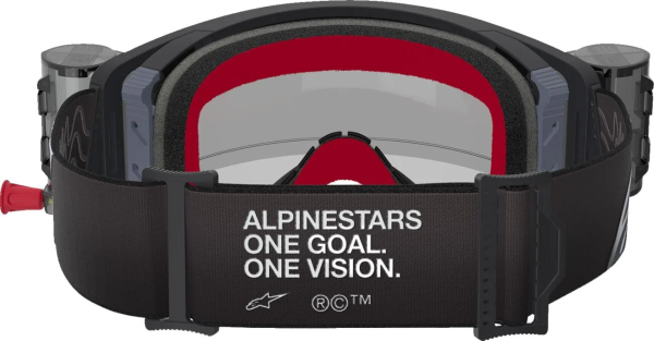 Alpinestars Supertech Corp védőszemüveg felhajtható rögzítőrendszerrel, fekete – EGY MÉRET MINDENKINEK, 2, nordicamoto.ro