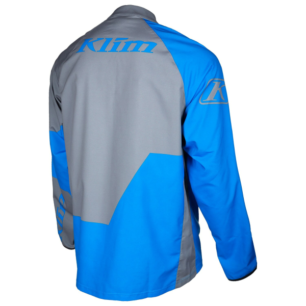 Hanorac Klim Revolt 1/4 Zip Black - Strike Orange, 6, nordicamoto.ro